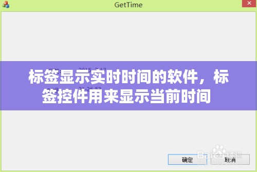 标签显示实时时间的软件,标签控件用来显示当前时间
