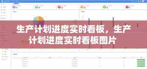 生产计划进度实时看板，生产计划进度实时看板图片 