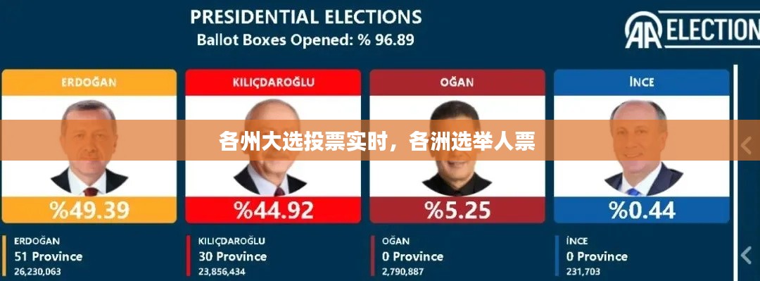 各州大选投票实时,各洲选举人票
