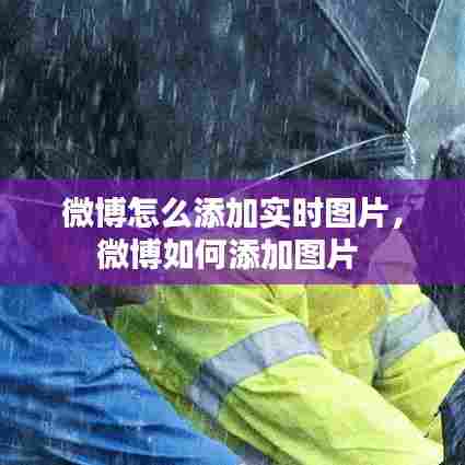 微博怎么添加实时图片,微博如何添加图片