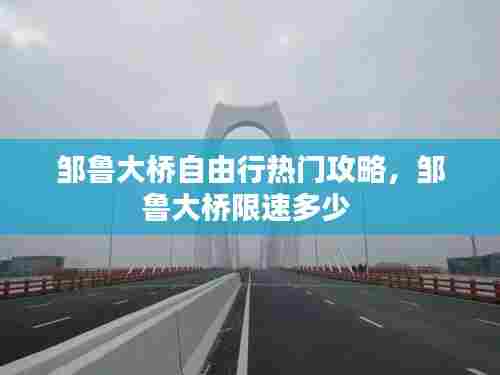 邹鲁大桥自由行热门攻略,邹鲁大桥限速多少