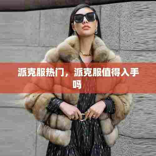 派克服热门,派克服值得入手吗