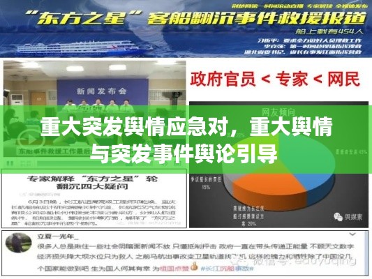 重大突发舆情应急对,重大舆情与突发事件舆论引导