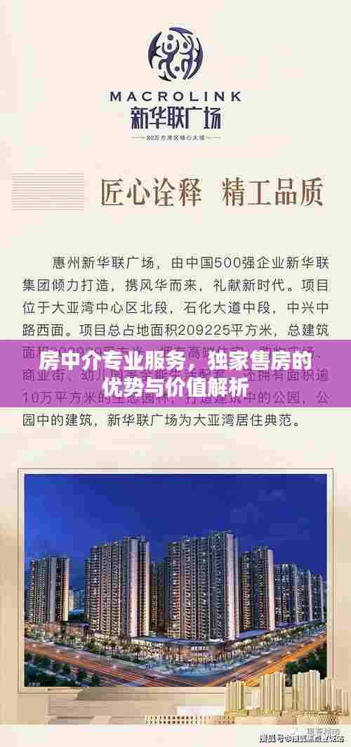 房中介专业服务,独家售房的优势与价值解析