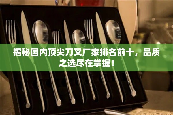 揭秘国内顶尖刀叉厂家排名前十，品质之选尽在掌握！