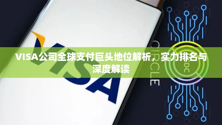 VISA公司全球支付巨头地位解析，实力排名与深度解读