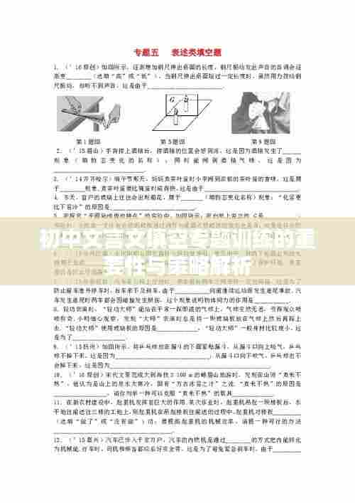 初中文言文填空专题训练的重要性与策略解析