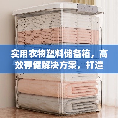 实用衣物塑料储备箱，高效存储解决方案，打造整洁生活空间！