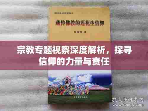 宗教专题视察深度解析,探寻信仰的力量与责任