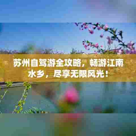 苏州自驾游全攻略,畅游江南水乡,尽享无限风光!