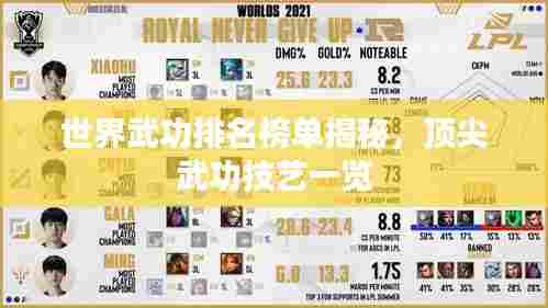 世界武功排名榜单揭秘,顶尖武功技艺一览