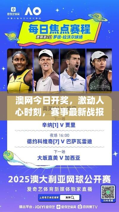 澳网今日开奖，激动人心时刻，赛事最新战报全解析！