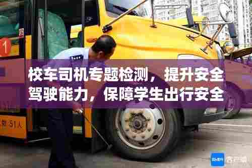 校车司机专题检测,提升安全驾驶能力,保障学生出行安全