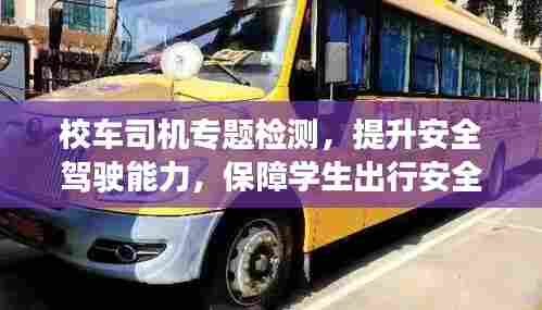 校车司机专题检测,提升安全驾驶能力,保障学生出行安全