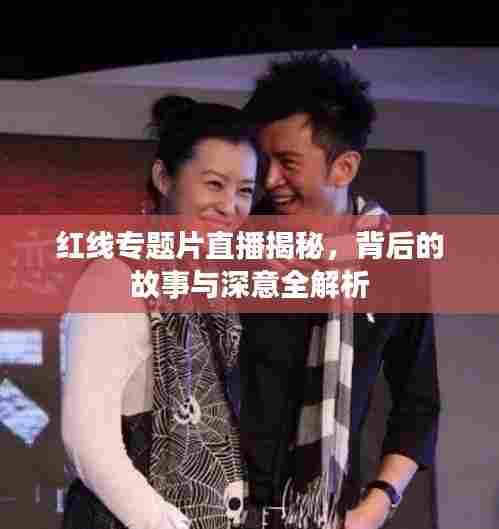 红线专题片直播揭秘,背后的故事与深意全解析