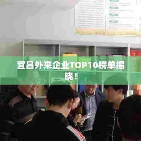宜昌外来企业TOP10榜单揭晓!