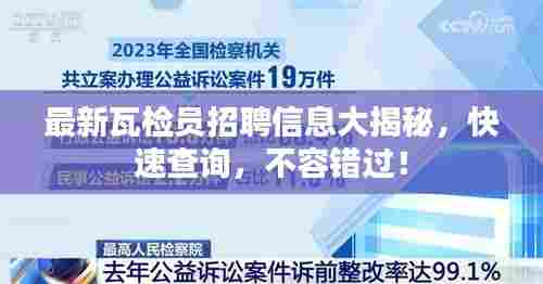 最新瓦检员招聘信息大揭秘，快速查询，不容错过！