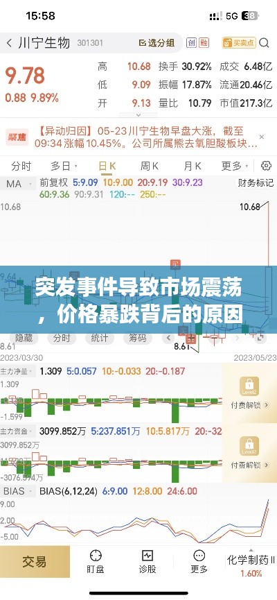 突发事件导致市场震荡,价格暴跌背后的原因与影响分析